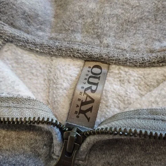 Vermont Catamounts Quarter Zip Sweatshirt Womens Size S Gray NCAA University - Picture 4 of 10